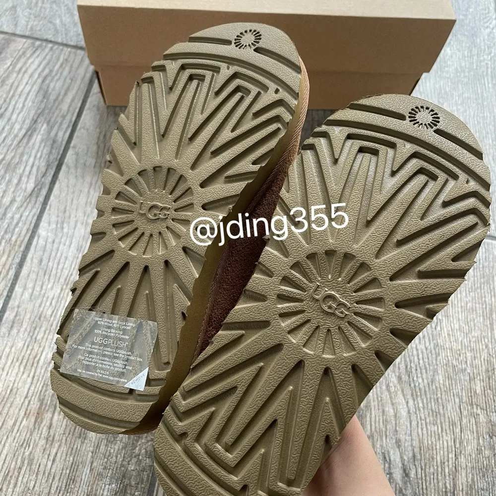 W7 Brand New UGG Women’s Tasman Slippers “Chestnut”5955-CHE - Picture 7 of 8